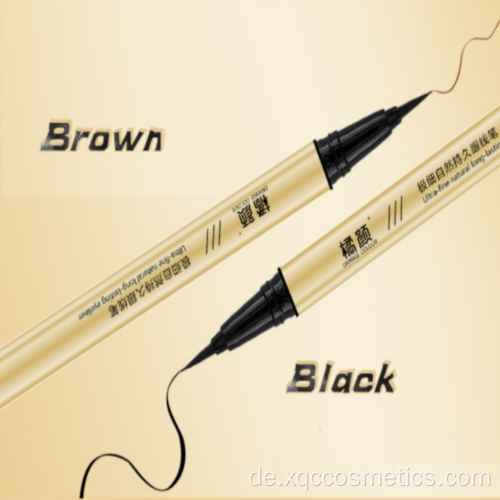 Wasserdichter schwarzer lang anhaltender flüssiger Eyeliner-Stift